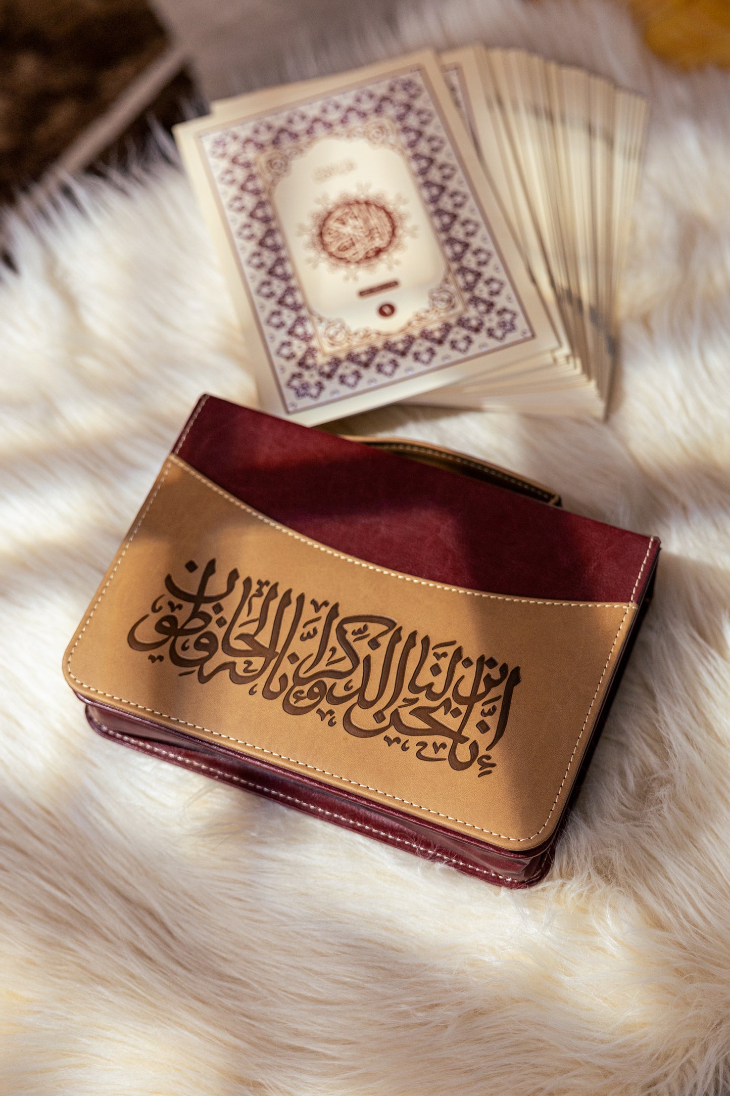 حقيبة الاجزاء الفاخره (جلد طبيعي) AJZAA BAG